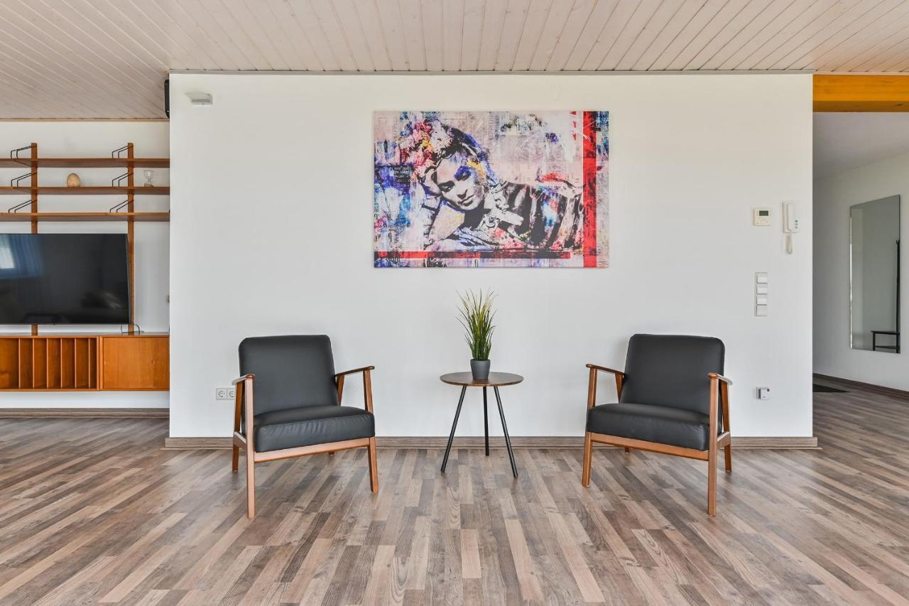 Ruhige Ferienwohnung Mit Panoramablick Ingoldingen Kültér fotó