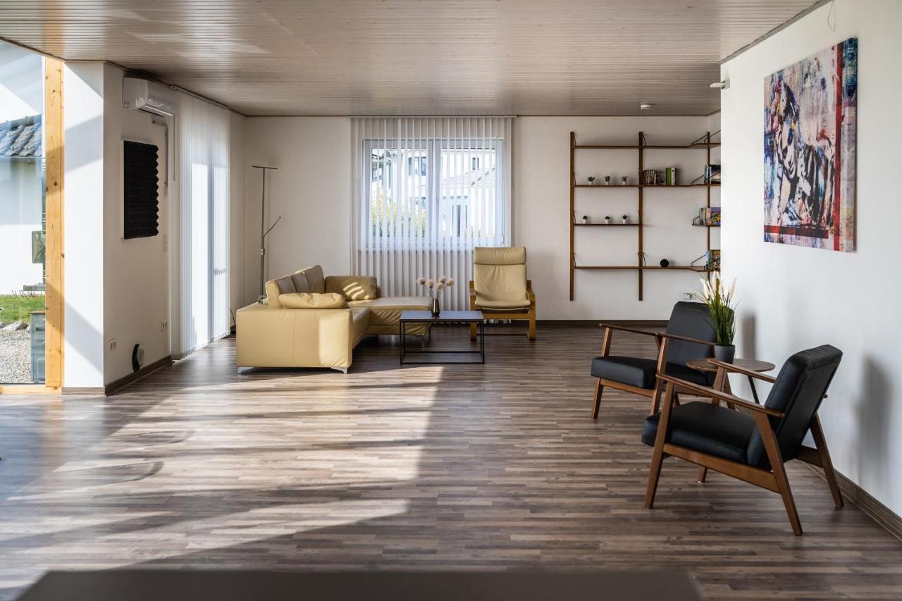 Ruhige Ferienwohnung Mit Panoramablick Ingoldingen Kültér fotó