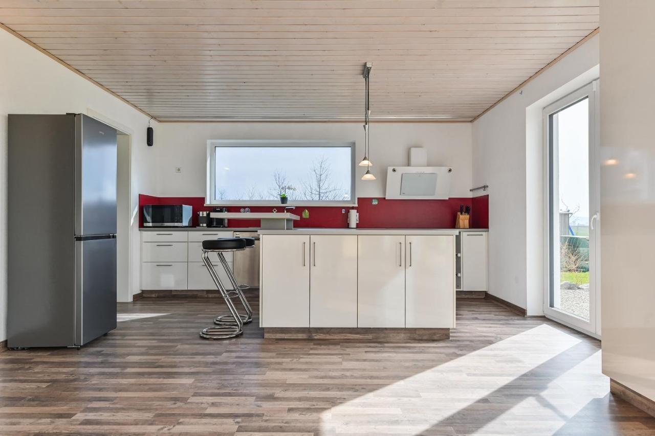 Ruhige Ferienwohnung Mit Panoramablick Ingoldingen Kültér fotó