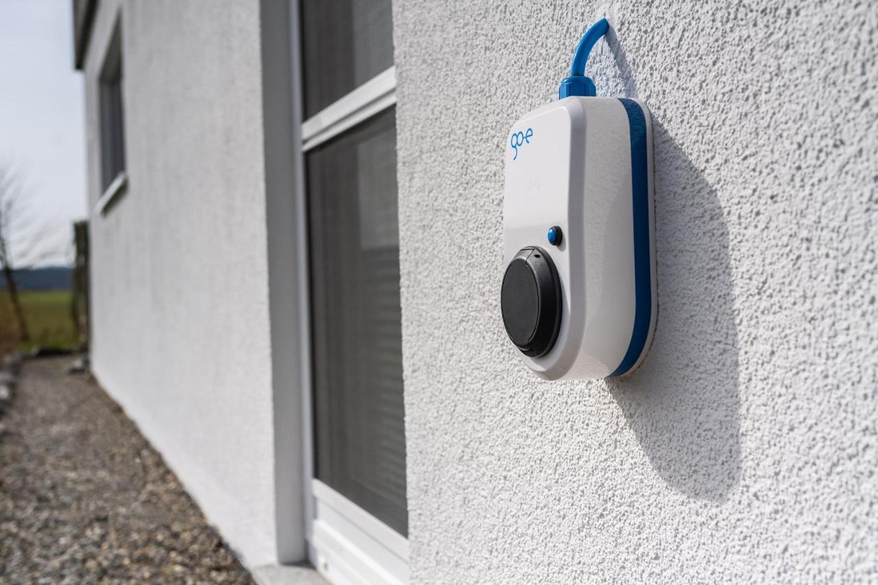 Ruhige Ferienwohnung Mit Panoramablick Ingoldingen Kültér fotó