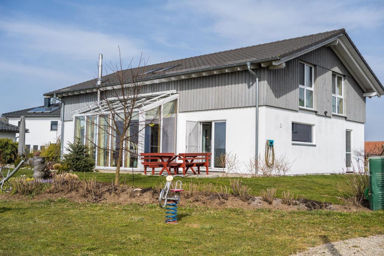 Ruhige Ferienwohnung Mit Panoramablick Ingoldingen Kültér fotó