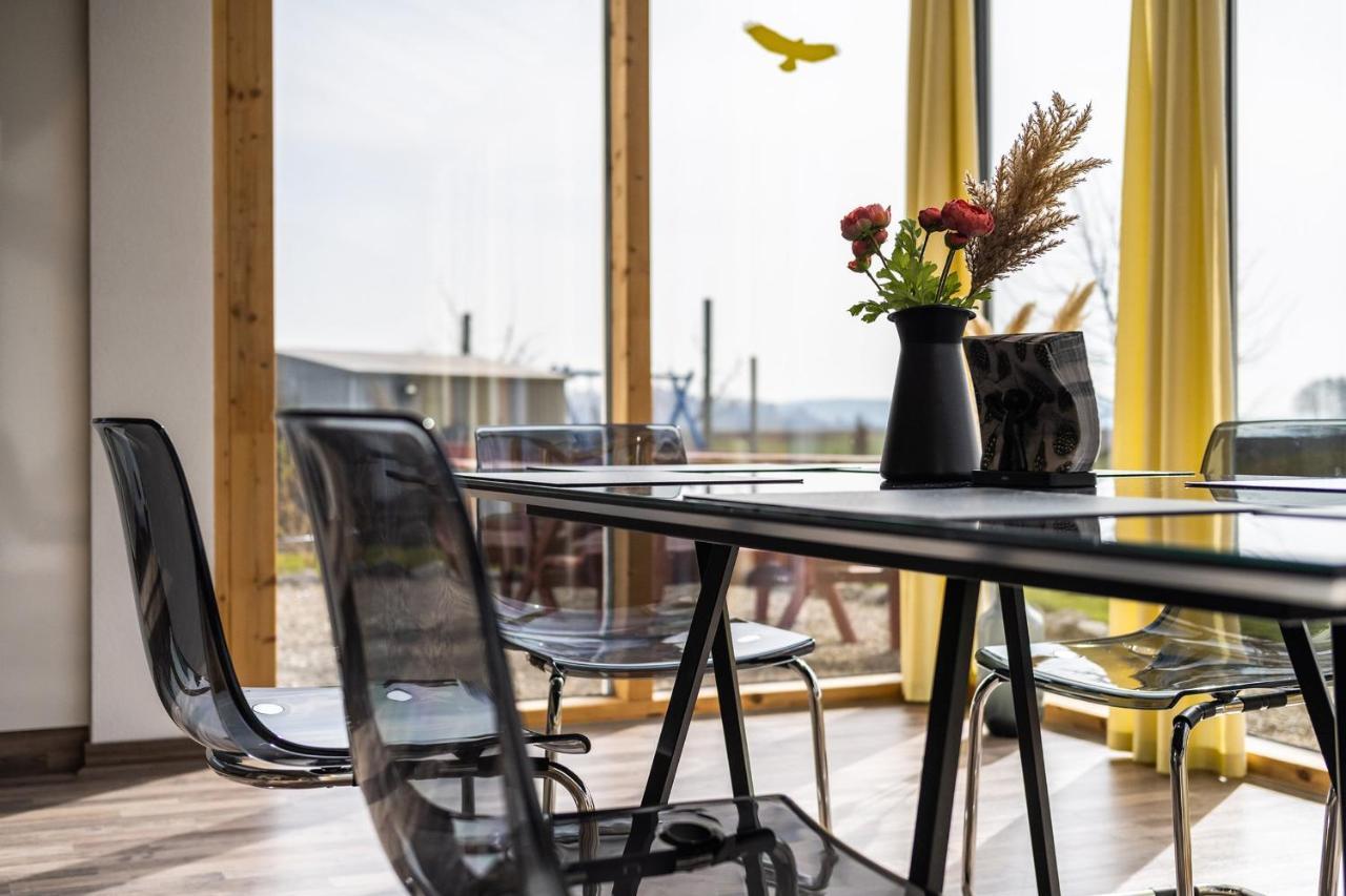 Ruhige Ferienwohnung Mit Panoramablick Ingoldingen Kültér fotó