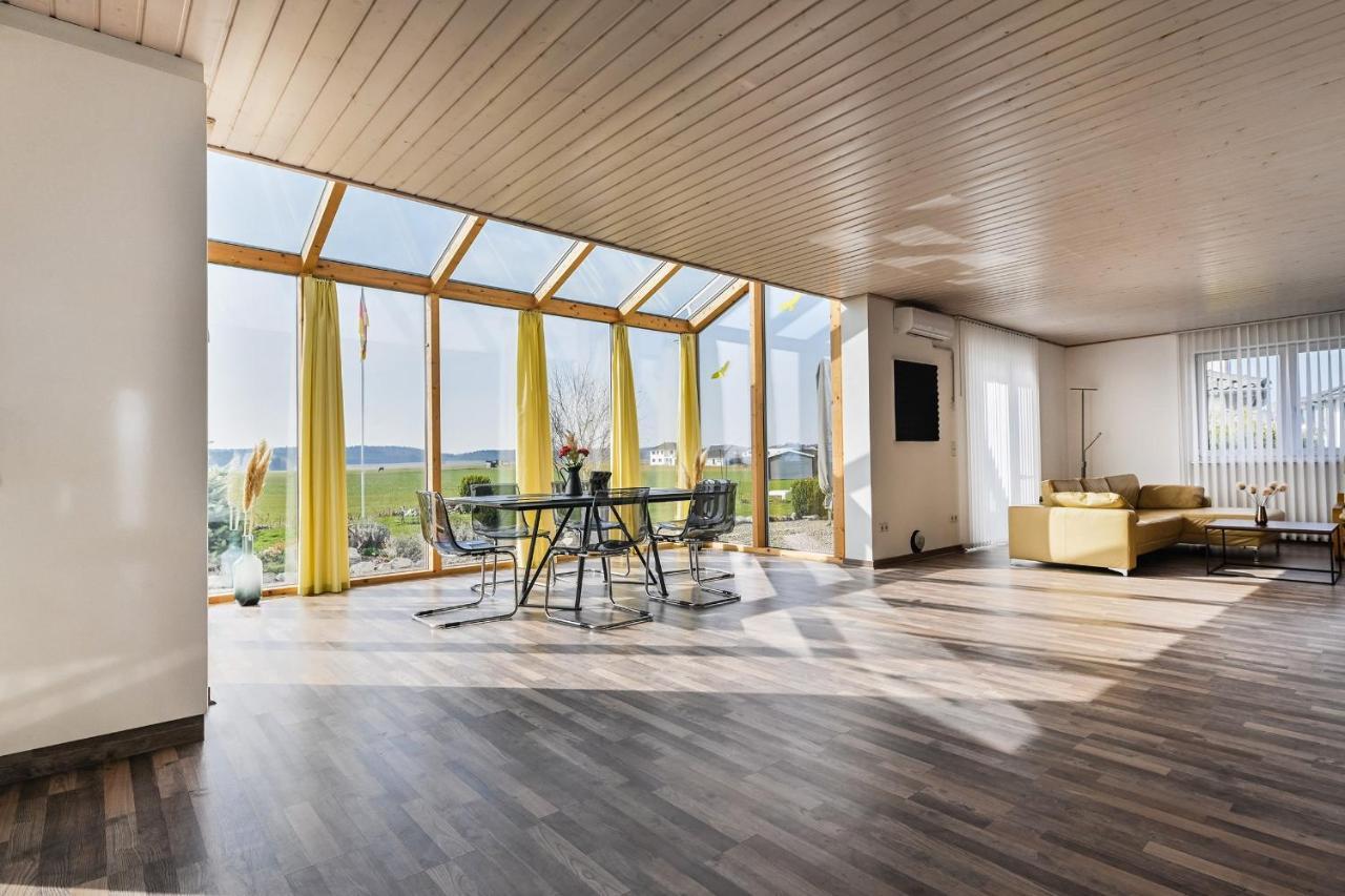 Ruhige Ferienwohnung Mit Panoramablick Ingoldingen Kültér fotó
