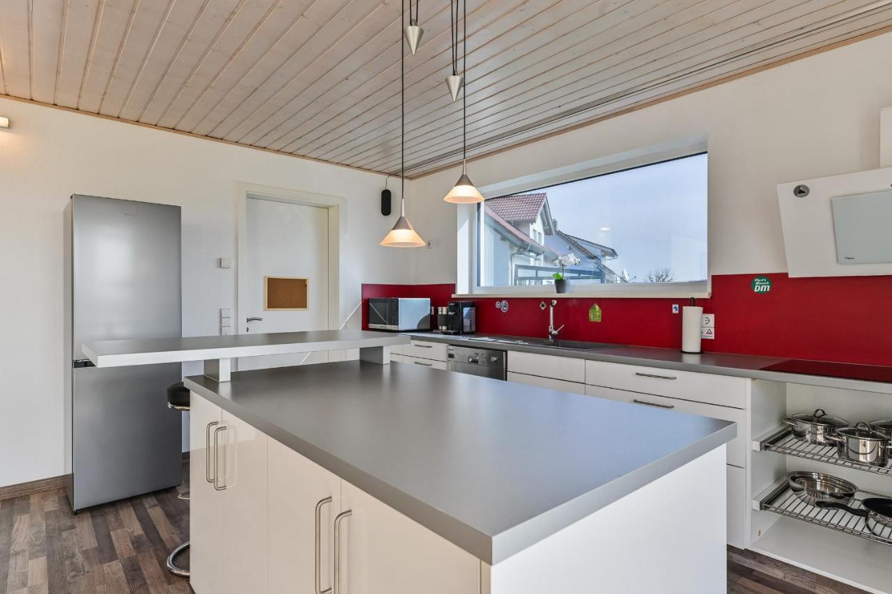 Ruhige Ferienwohnung Mit Panoramablick Ingoldingen Kültér fotó