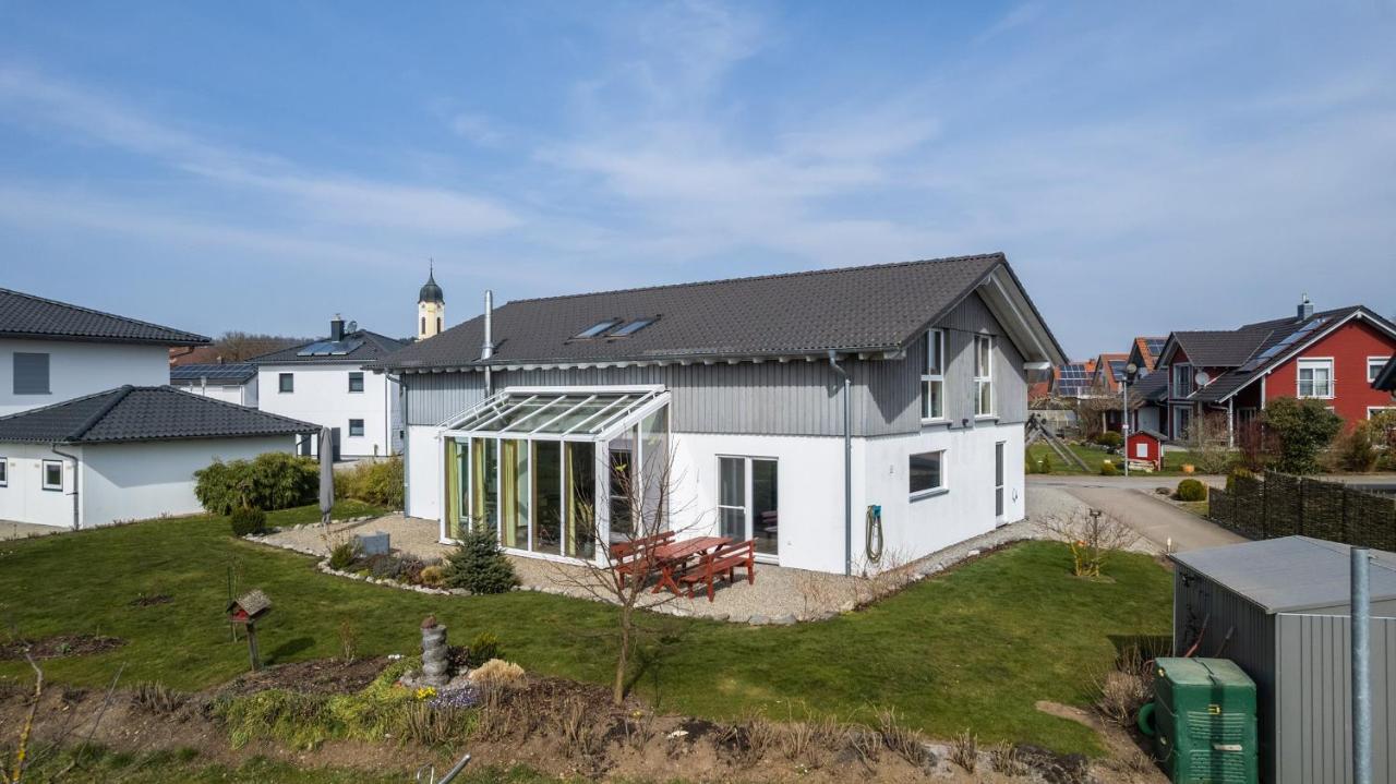 Ruhige Ferienwohnung Mit Panoramablick Ingoldingen Kültér fotó