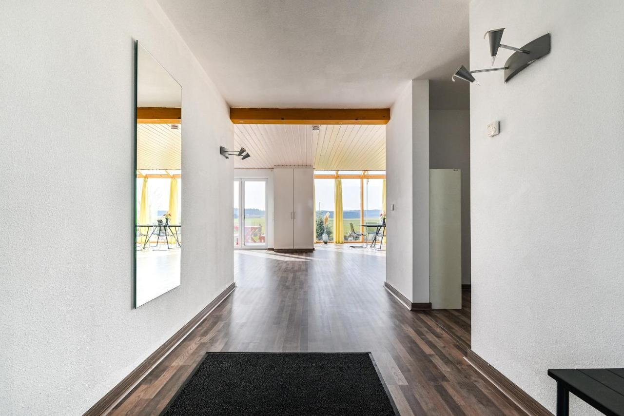 Ruhige Ferienwohnung Mit Panoramablick Ingoldingen Kültér fotó